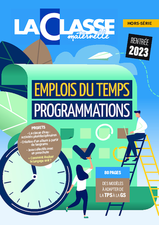 Emplois du temps, programmations et projets Cycle 1 2023