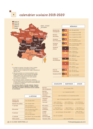 Emplois du temps, programmations et projets Cycle 1 2019