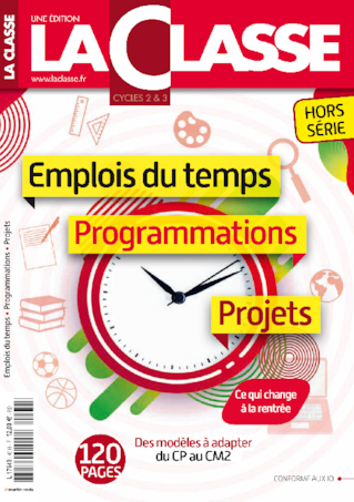 Emplois du temps, programmations et projets Cycles 2 & 3 2019