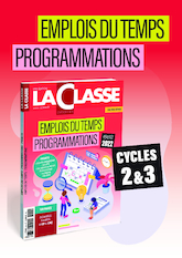 Emplois du temps, programmations et Projets Cycles 2 & 3 2022