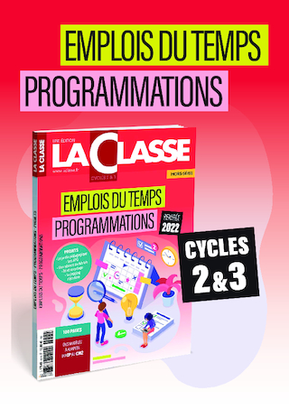 Emplois du temps, programmations et Projets Cycles 2 & 3 2022