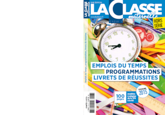 Emplois du temps, programmations, livrets de réussite PS MS GS