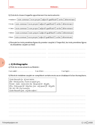 En piste pour le CM1