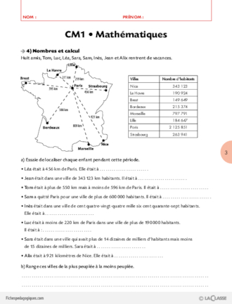 En piste pour le CM1