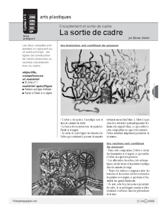 Encadrement et sortie de cadre (3)