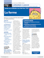 Enrichir son vocabulaire avec Petit Frère (9) / La ferme