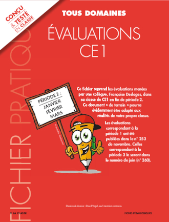 Evaluations CE1 période 2
