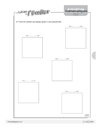 Evaluations mathématiques Cycle 3 (2)