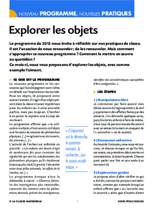 Explorer les objets