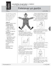 Fabriquer un pantin articulé