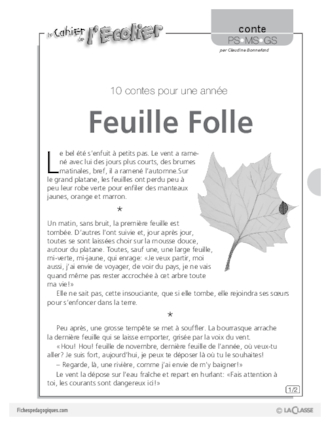 Feuille folle (conte)