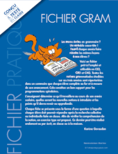 Fichier grammaire cycle 3