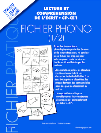 Fichier phono 1/2