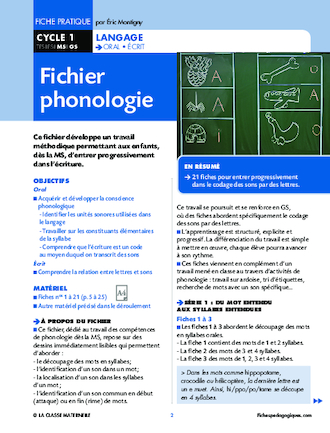 Fichier phonologie