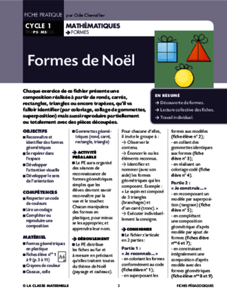 Formes de Noël