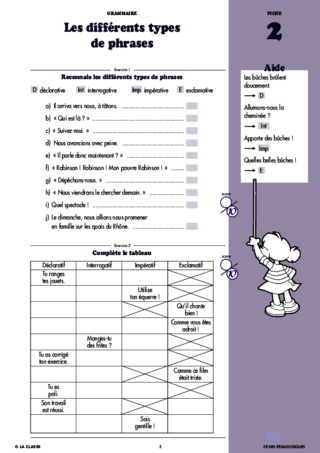 Français CM1 Grammaire ~ Cahiers malins