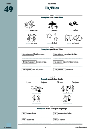 Français CP grammaire ~ Cahiers malins