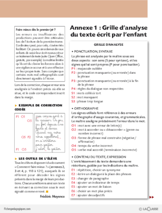 Français Cycle 3 (dossier)