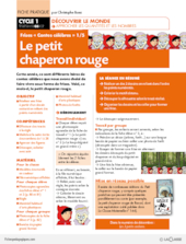 Frises CONTES CELEBRES (1) / Le petit chaperon rouge