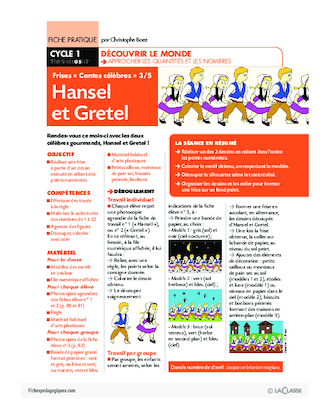 Frises CONTES CELEBRES (3) / Hansel et Gretel