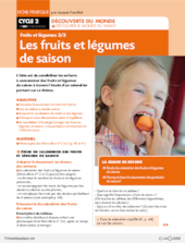 Fruits et légumes (3) / Les fruits et légumes de saison