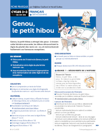 Genou, le petit hibou