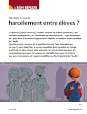 Gérer le harcèlement à l'école