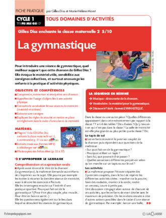 Gilles Diss enchante vol.2 (5) / La gymnastique