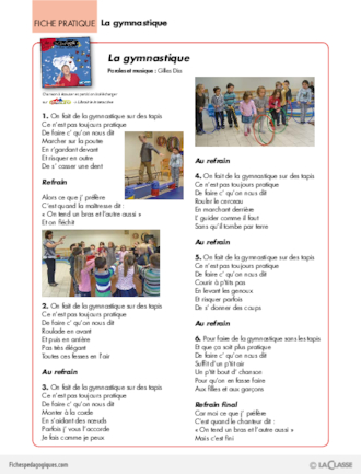 Gilles Diss enchante vol.2 (5) / La gymnastique