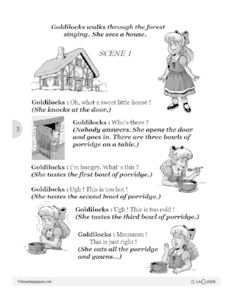 Goldilocks (1) / L'anglais par le jeu