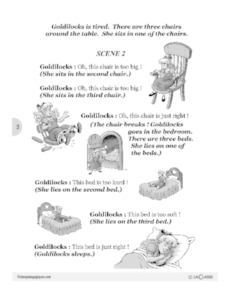 Goldilocks (2) / L'anglais par le jeu