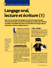 Grands domaines (3) / Langage oral, lecture, écriture (1)