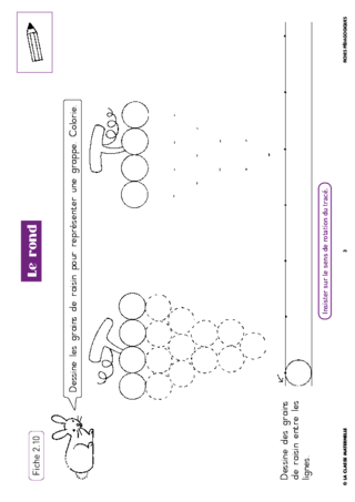 Graphisme écriture ~ Grignote MS