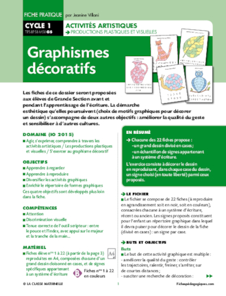 Graphismes décoratifs