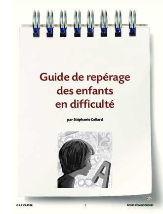 Guide de repérage des enfants en difficulté