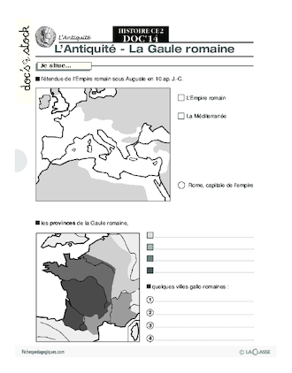 Histoire CE2 / L'Antiquité (2)
