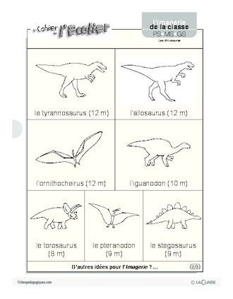 Imagerie: les dinosaures