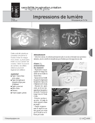 Impressions de lumière