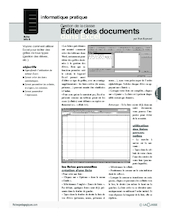 Informatique pour le maître / Documents Excel