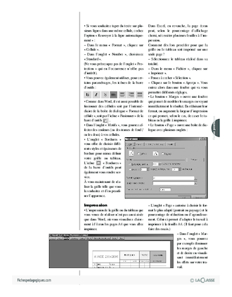 Informatique pour le maître / Documents Excel