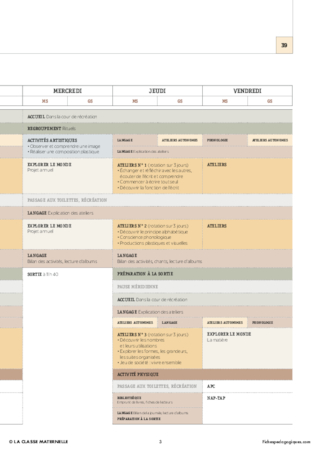 IO 2015 - 11 Emplois du temps en GS