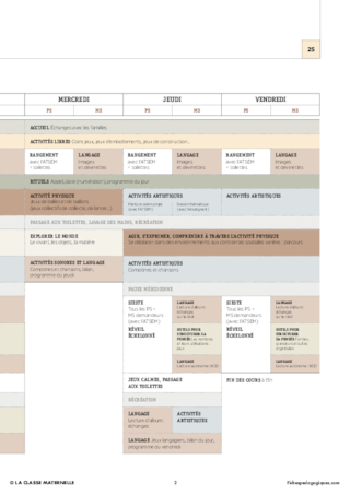 IO 2015 - 15 Emplois du temps en MS