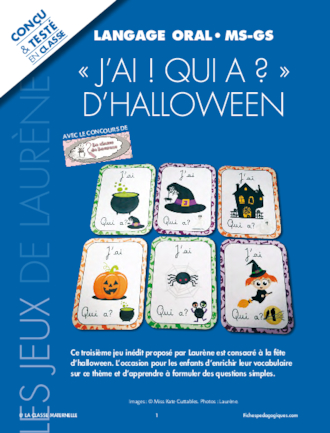 « J’ai ! Qui a ? » d'Halloween