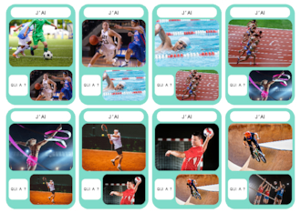 J'ai… Qui a… ? - Langage oral autour du sport