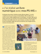 J’ai réalisé un livre numérique avec mes PS-MS