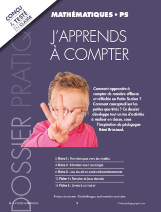 J'apprends à compter