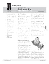 Jack and the beanstalk (4) / L'anglais par le jeu