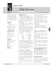 Jack and the beanstalk (6) / L'anglais par le jeu