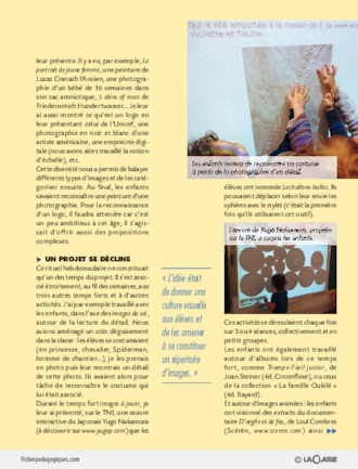 J'ai initié mes TPS-PS à la lecture d'images