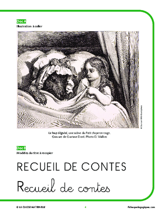 Je fabrique mon livre de contes